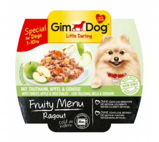 Gimdog Fruity Menu Hindili, Elmalı ve Sebzeli 100 gr Köpek Maması kullananlar yorumlar